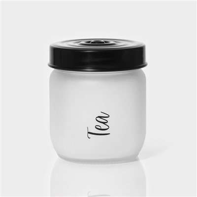 Банка для сыпучих Herevin Tea, 425 мл, стекло