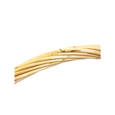 Корзина плетёная для хранения Fibre, с ручкой, бежевая, набор 3 шт.