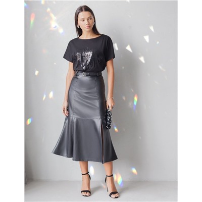 VILATTE Футболка D49.133