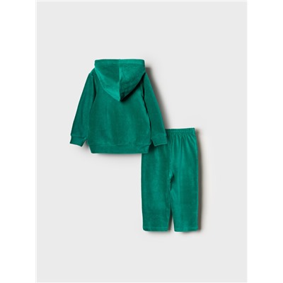 Комплект детский трикотажный для девочек: толстовка, брюки