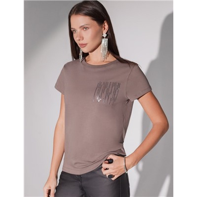 VILATTE Футболка D49.135