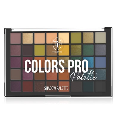 Триумф tf Палетка теней Colors pro palett 40 тонов Crystal CTE-40 61010