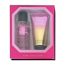 Подарочный набор лосьон и спрей для тела Victoria's Secret Pure Seduction 2 в 1 (125 мл )