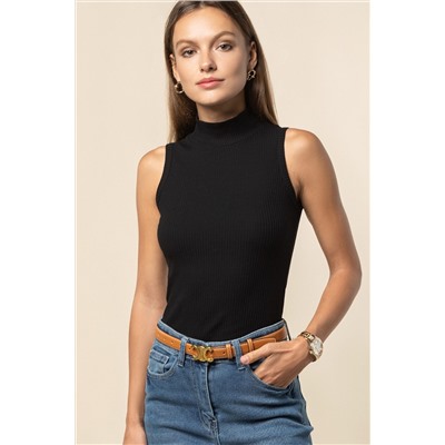 Топ из трикотажа в широкий рубчик VILATTE, 1028693