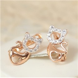 Серьги позолота H01-15316