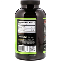 Optimum Nutrition, BCAA 1000 Caps, мега упаковка, 1 г, 400 капсул