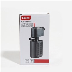 Фильтр внутренний Sea Star HX-1180F2, 1000 л/ч, 12 Вт
