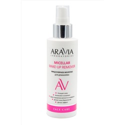 Aravia Laboratories Очищающее мицеллярное молочко для демакияжа / Micellar Make-up Remover, 150 мл KRISTALLER, 1181559