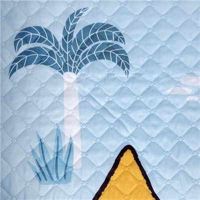 Покрывало 1.5-спальное «Этель» Dinoparty, 145×210 см, микрофибра