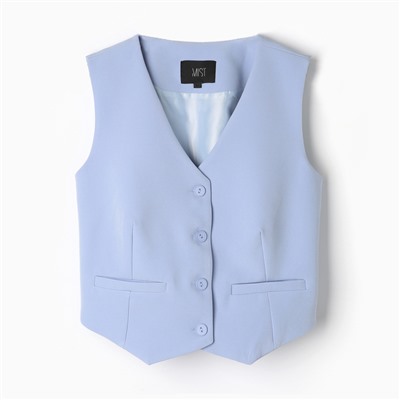 Жилет женский MIST: Classic Collection, размер 44, голубой