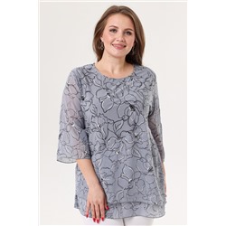 Блузка женская  7024/25/Серый