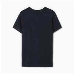 Футболка женская, цвет тёмно-серый, размер 46