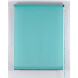 Рулонная штора «Комфортиссимо», 40×160 см, цвет морская волна