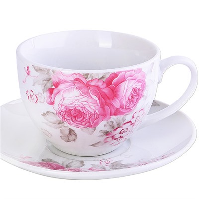 25920 Чайный сервиз 12пр 220мл ЦВЕТЫ LR (х6)