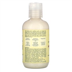 SheaMoisture, ямайское черное касторовое масло, укрепляющий и восстанавливающий несмываемый кондиционер, 94 мл (3,2 жидк. унции)