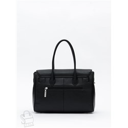 Сумка женская кожаная 1081M black Polina&Eiterou