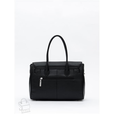 Сумка женская кожаная 1081M black Polina&Eiterou