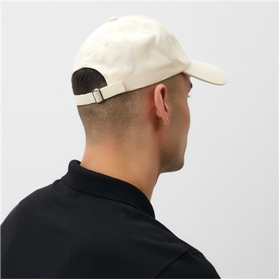 Бейсболка MINAKU, бежевая, размер 56-58