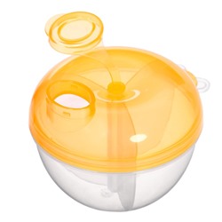 Контейнер для смеси с дозатором, жёлтый