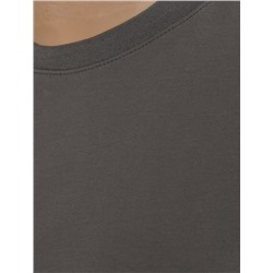Футболка slim fit  из премиального хлопка с эффектом меланж