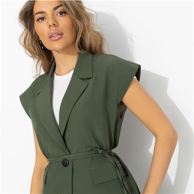 Жилет для нескучного офиса, Слишком модно (зелёный)