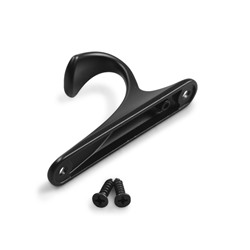 Крючок мебельный CAPPIO CLASSIC, однорожковый, цвет черный