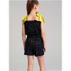 Полукомбинезон трикотажный для девочек