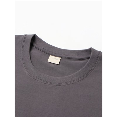 Футболка мужская MINAKU: Own opion, серая, р-р 52-54