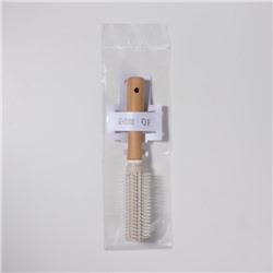 Брашинг для волос LIGHT, деревянный, d=25 мм, 23 см