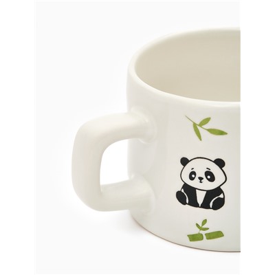 Кружка керамическая «Панды», 320 мл, ручная работа