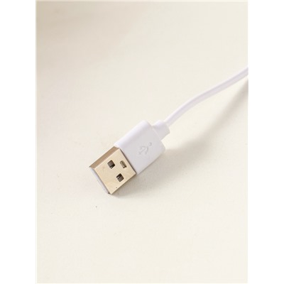 Световая фигурка стекло «Шар. Голограмма: Рождение», 6×LED, d=6 см, крутится, USB, 7×7×10 см