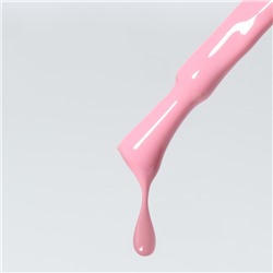 Гель лак для ногтей, однотонный, трехфазный, 10 мл, LED/UV, розовый (143)