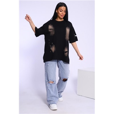 Футболка женская 64535 (Черный)