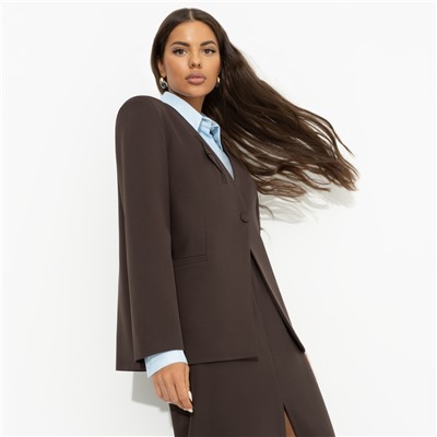 Жакет с креативным элементом, Власть в деталях