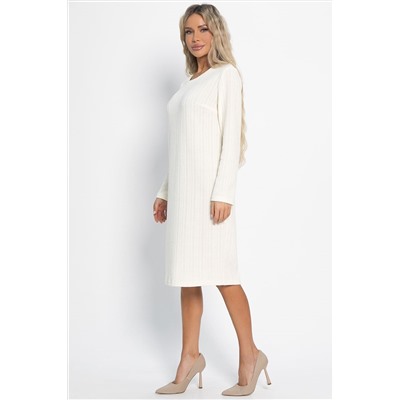 Платье трикотажное Портофино (молочное) П15026-25М