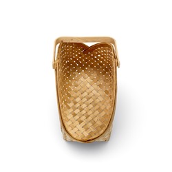 Корзина плетёная для хранения Lon, с ручкой, ива, цвет натуральный, набор 2 шт.