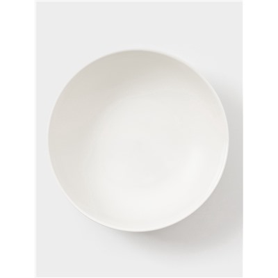 Салатник новогодний Доляна «Волшебный праздник», 580 мл, 15.5×6 см, фарфор, белый