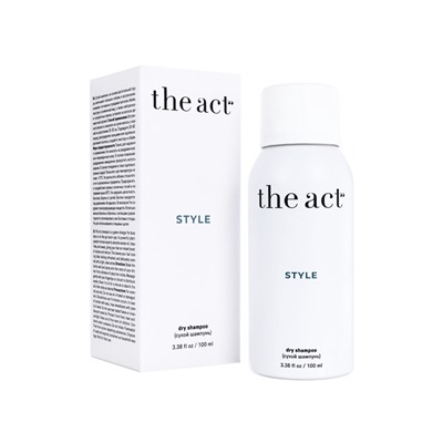Сухой шампунь для волос The Act, 100 мл