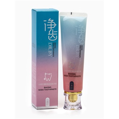 Освежающая и очищающая двухцветная зубная паста с пищевой содой, 100 г