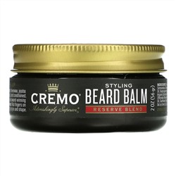 Cremo, Styling Beard Balm, Reserve Blend, 2 oz (56 g)