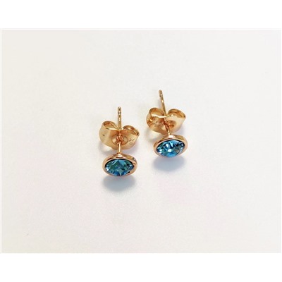 Серьги с кристаллами Swarovski