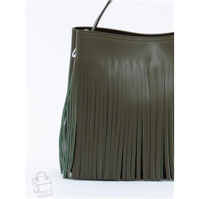 Сумка женская кожаная 2385-1Y a.green Polina&Eiterou