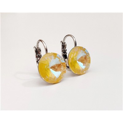 Серьги с кристаллами Swarovski