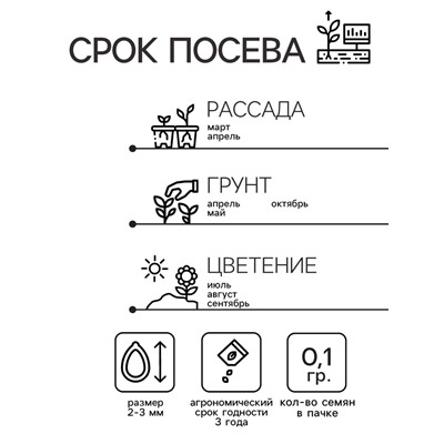 Семена цветов Нивяник "Аляска", ц/п,  0,1 г