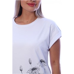 Футболка женская ФЖ057 (Белый)