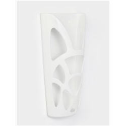 Корзина для пакетов IDEA «Геометрия», пластик, 18×9×35 см, белая