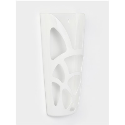 Корзина для пакетов IDEA «Геометрия», пластик, 18×9×35 см, белая