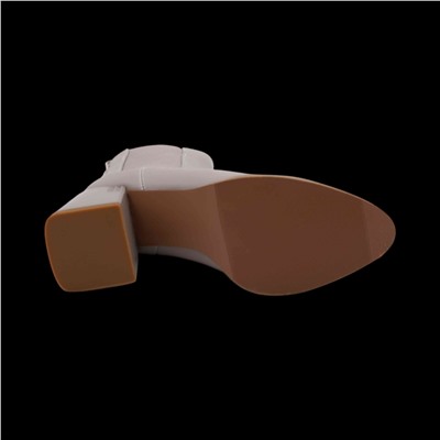 Ботинки из натуральной кожи Р-009-2 бежевые