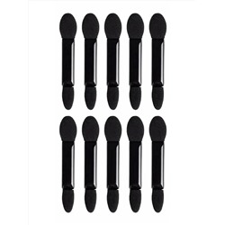 Kristaller Набор двусторонних аппликаторов для макияжа, черный, 10 шт. 28008