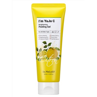Dr.MeLoSo Пилинг-гель для лица с витамином C / I'm YuJa C Brightening Peeling Gel, 130 мл